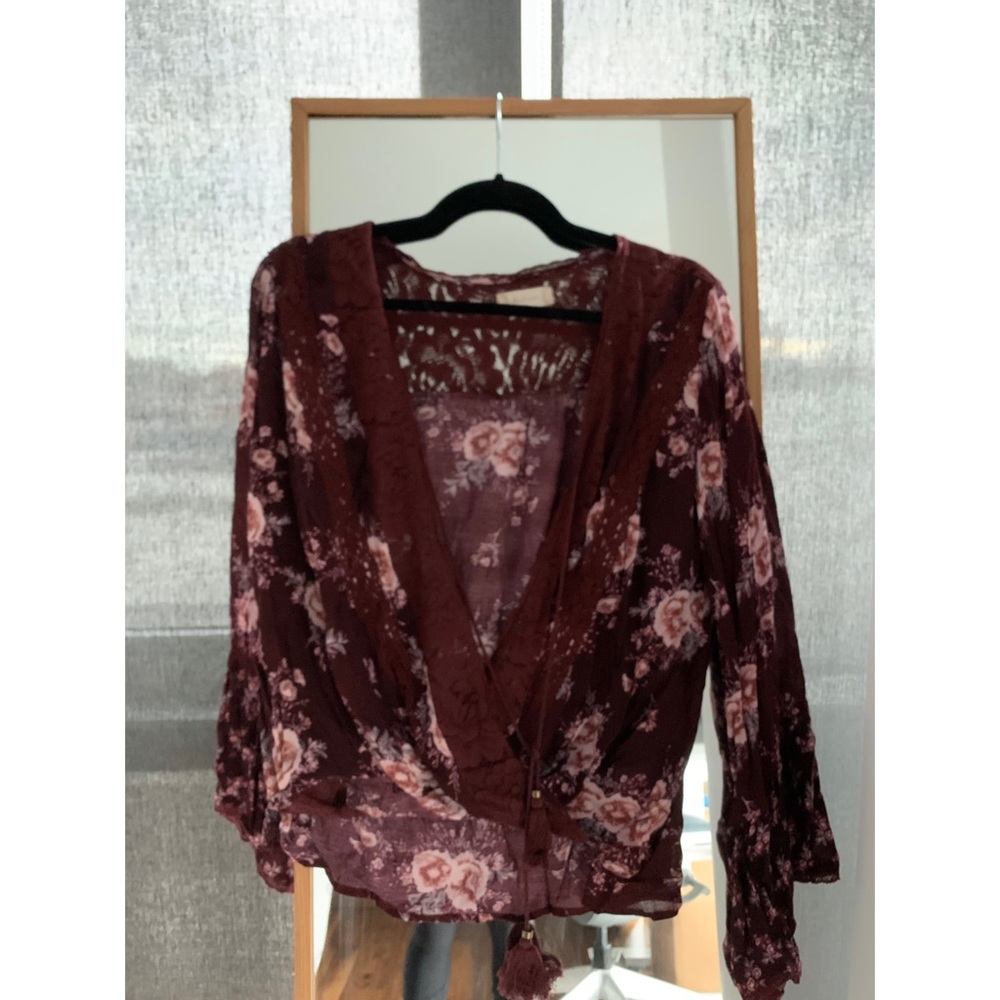 Altar’d State Rosy Hippy Sweater